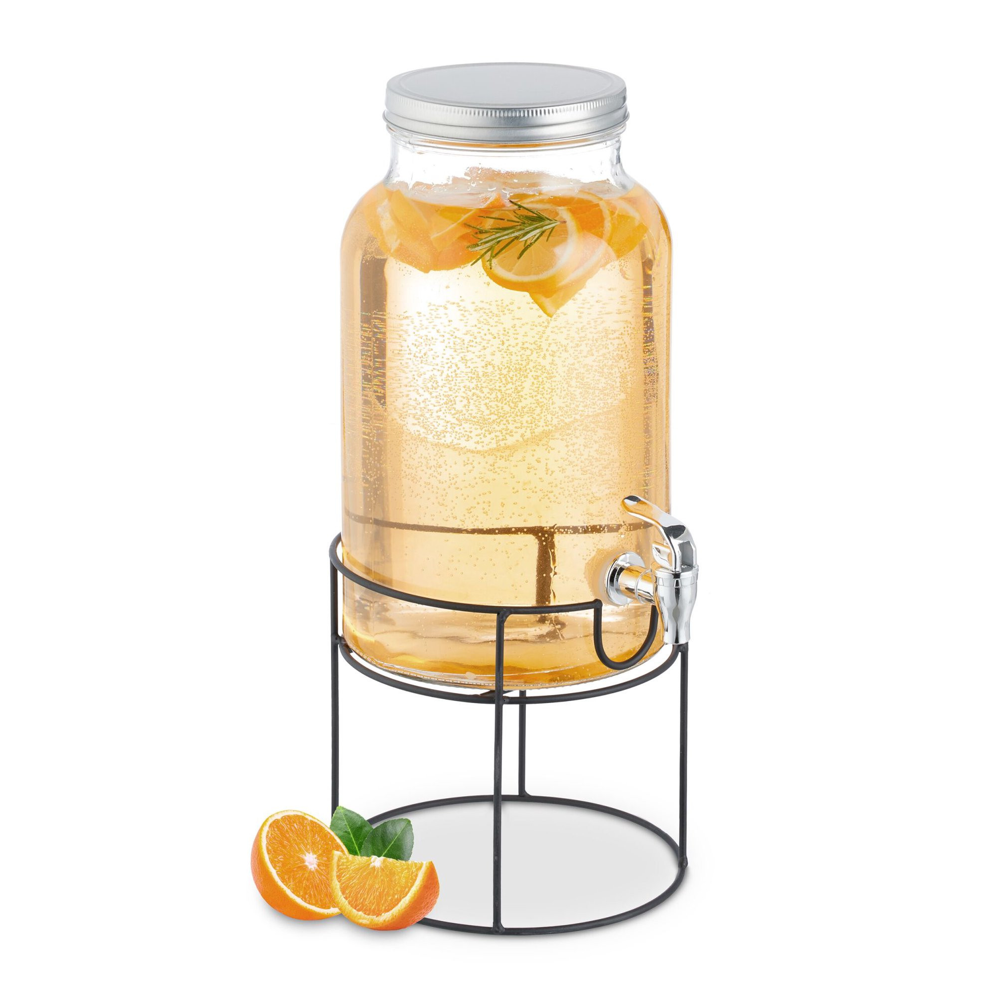 Distribuidor de bebidas com suporte