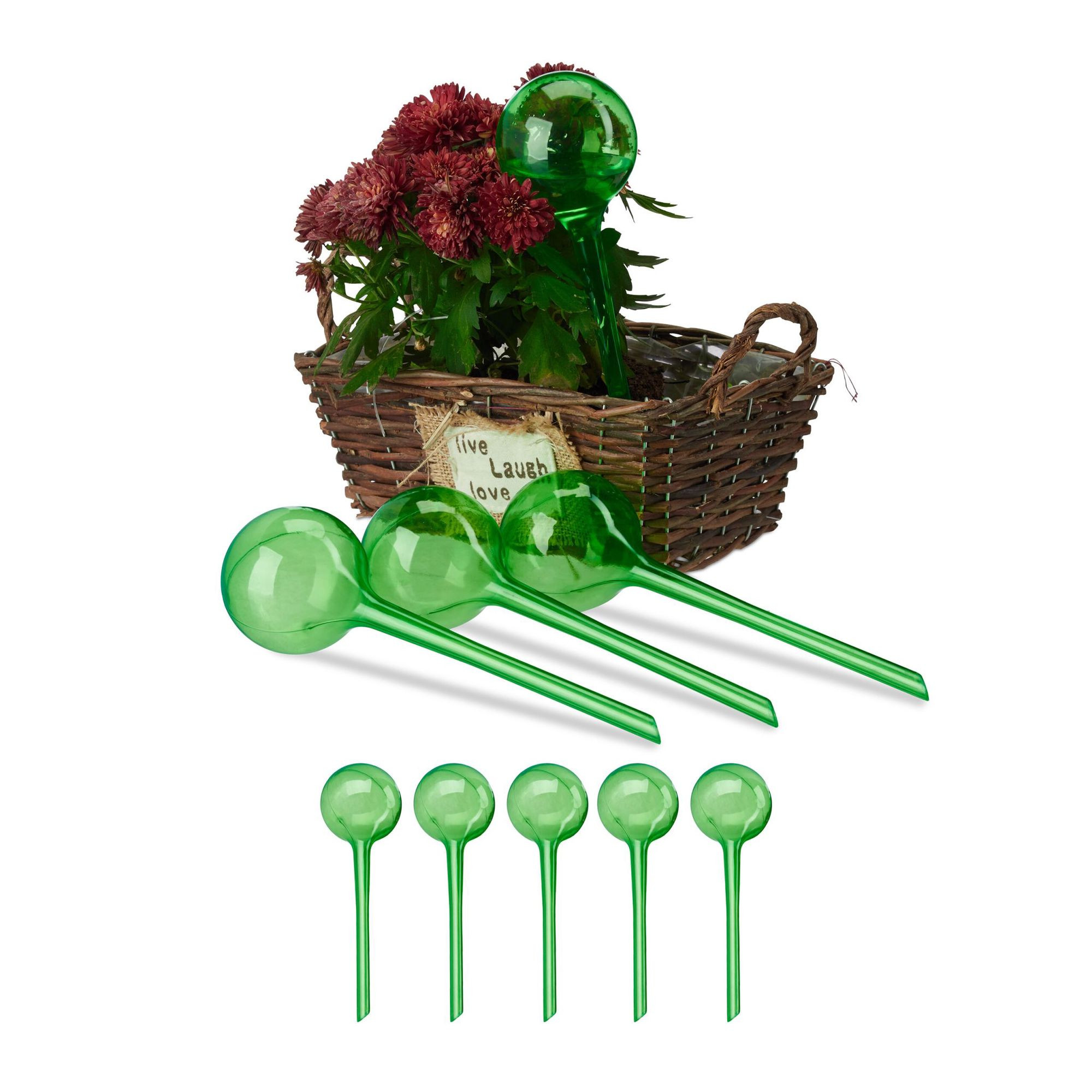 conjunto de 9 bolas de irrigação