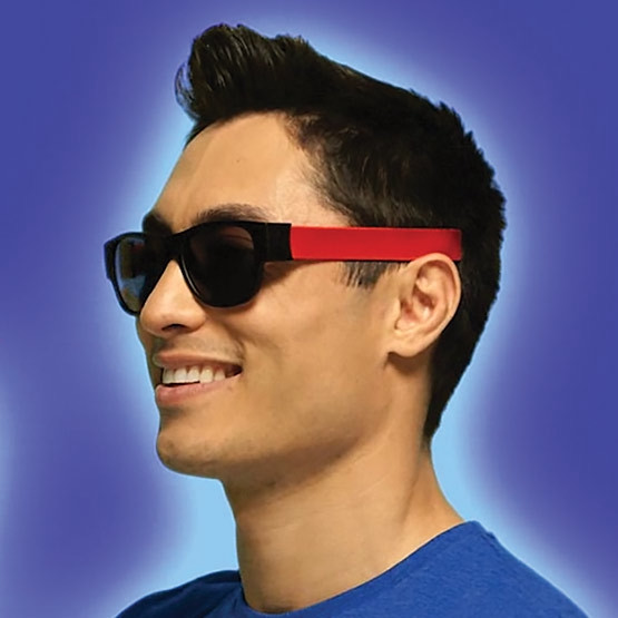 Clix – Flexible sunglasses - Black
