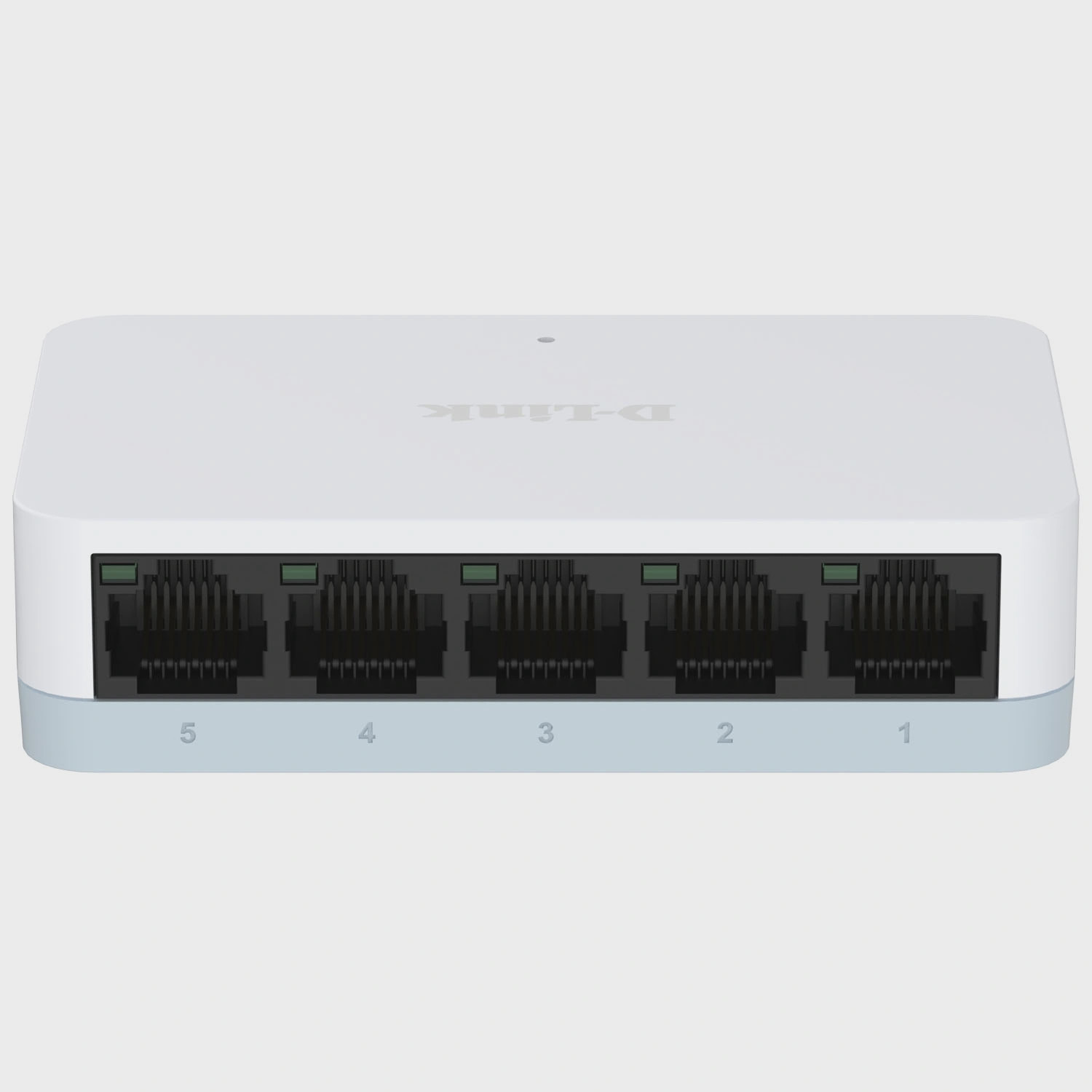 Switch Fast Ethernet a 5 porte, design compatto