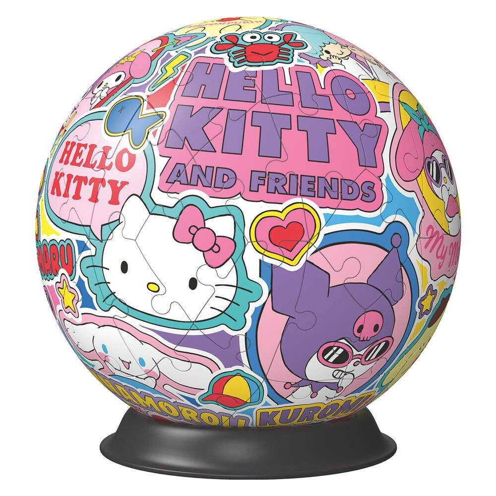 Rompecabezas 3D de Hello Kitty, 72 piezas