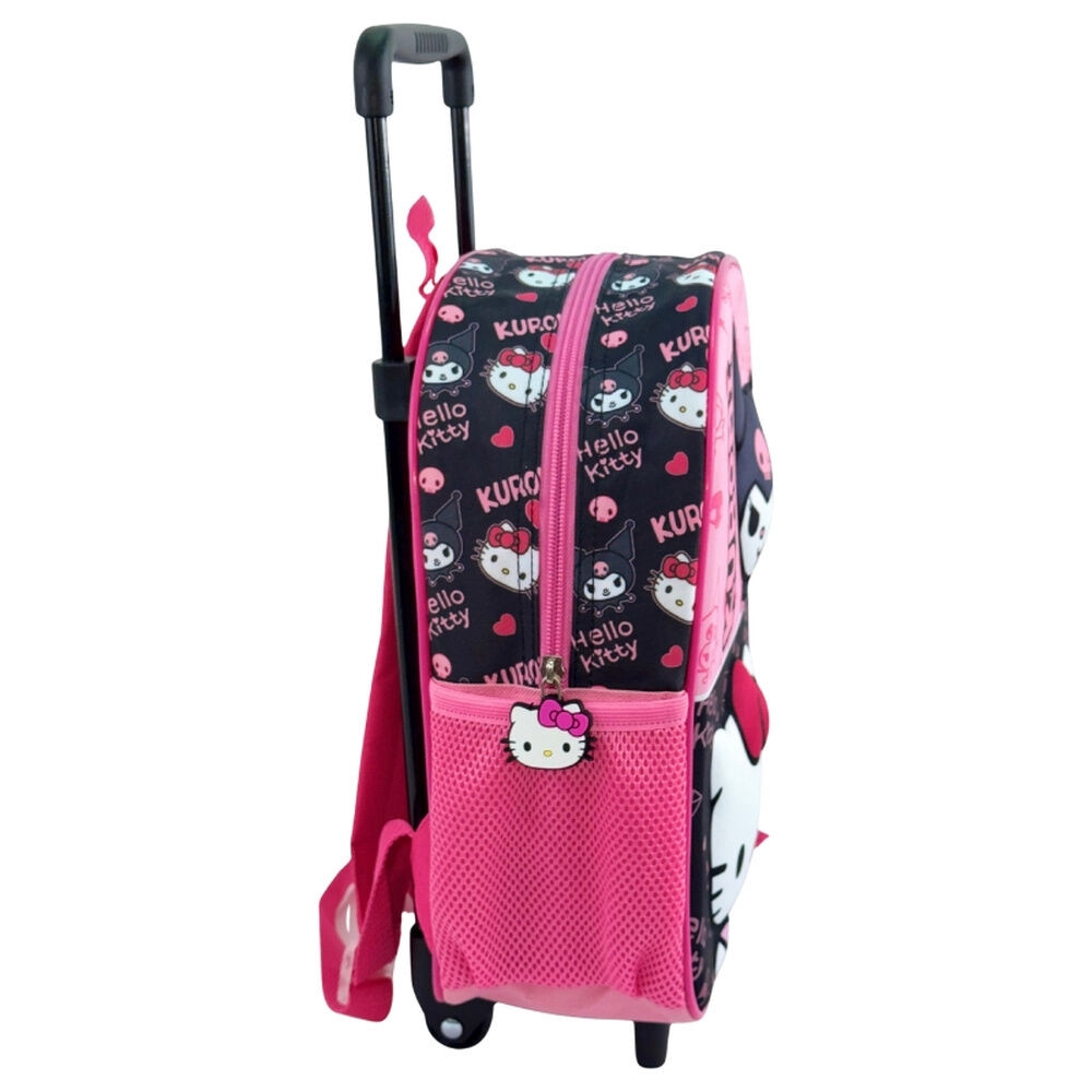 Carrinho Hello Kitty e Kuromi 32cm
