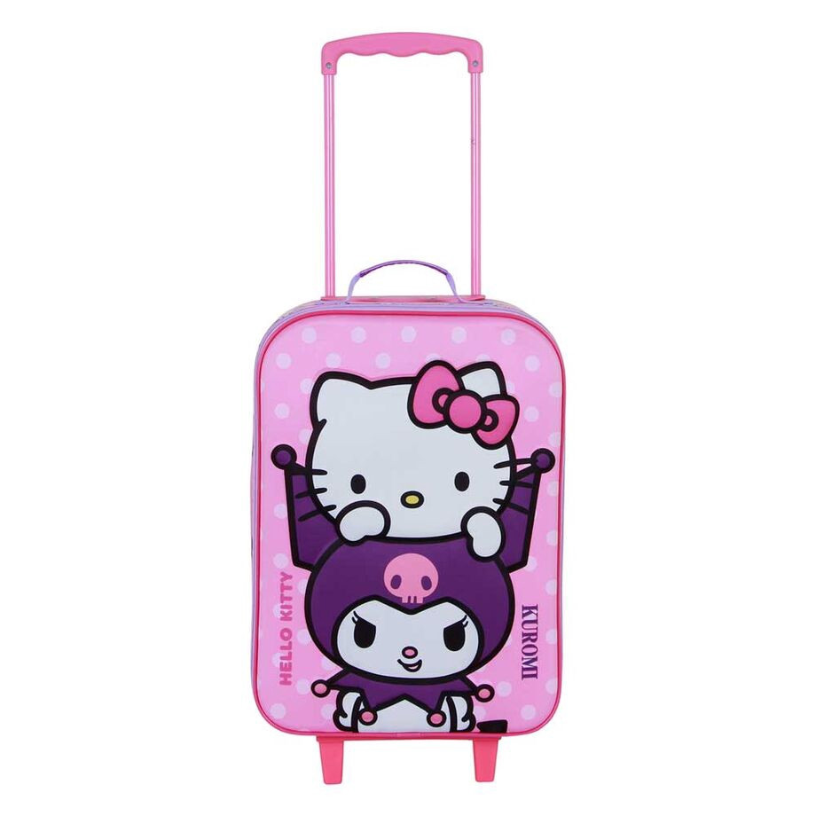 Hello Kitty speelse 3D trolleykoffer 52 cm