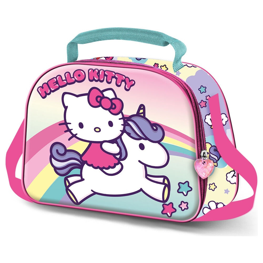 Sac à lunch 3D Hello Kitty Licorne