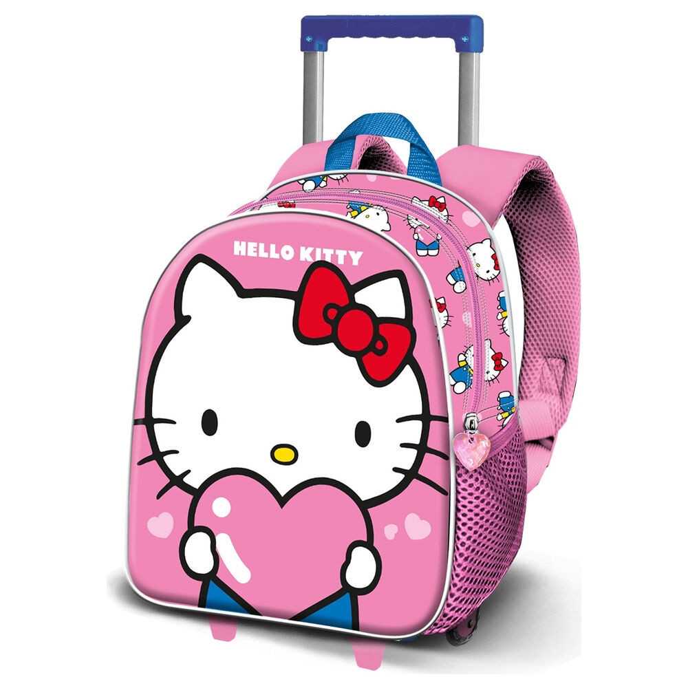 Carrinho Hello Kitty Coração 3D 31cm