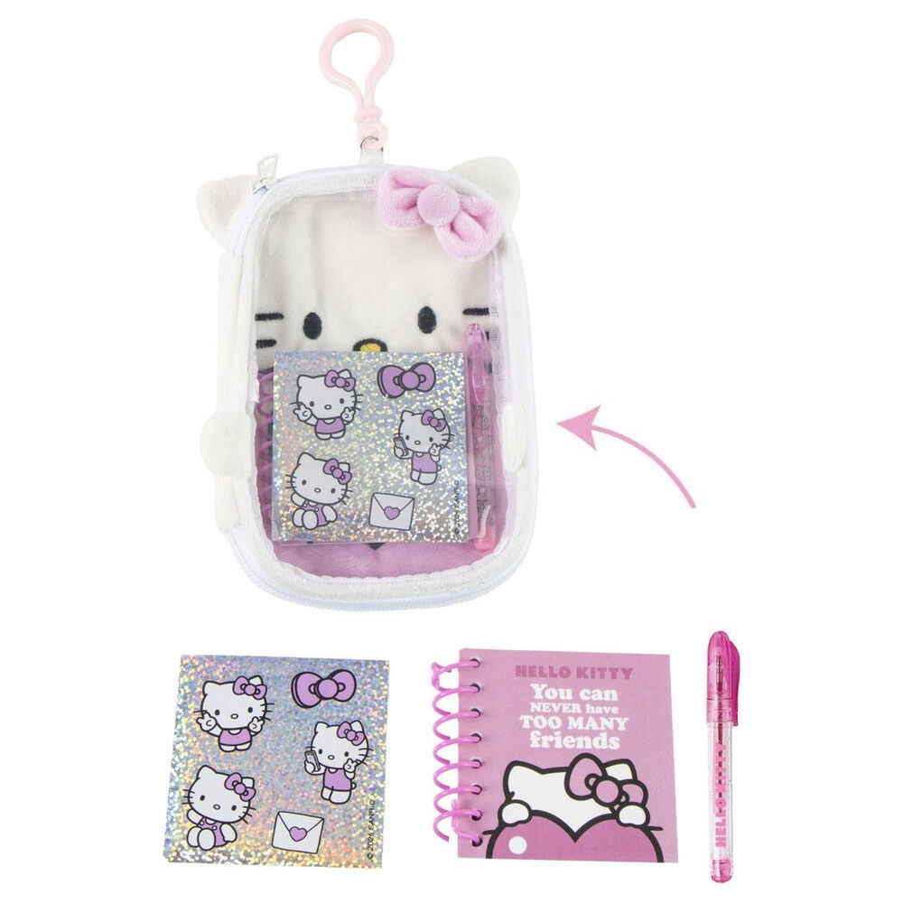Conjunto de papelaria Hello Kitty
