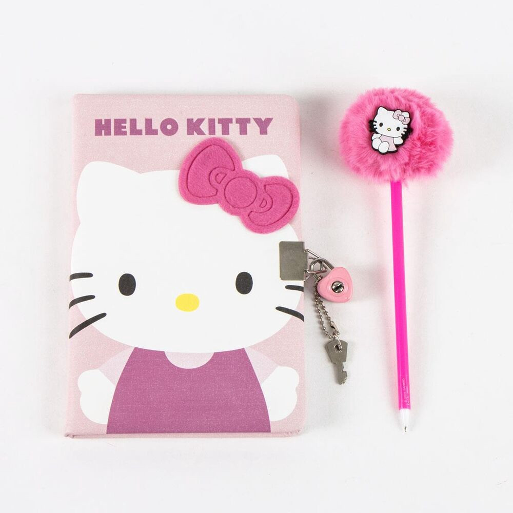 Hello Kitty Tagebuch + Stift