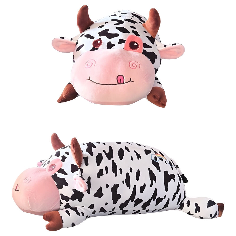 Peluche de vaca amigable de 45 cm