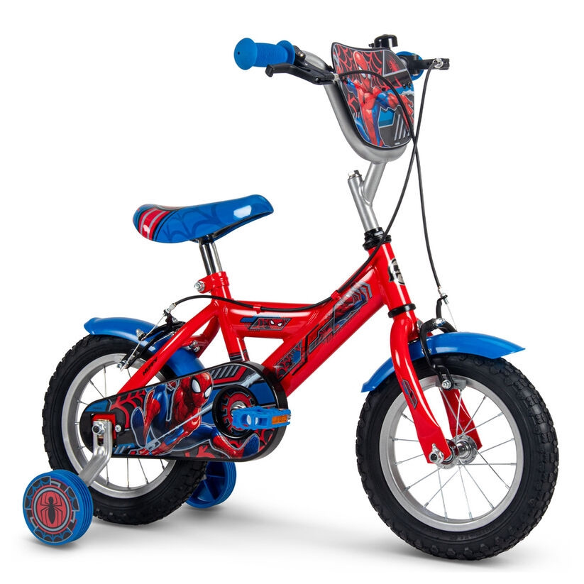 Bicicleta Huffy do Homem-Aranha da Marvel, 30 cm (12 polegadas)