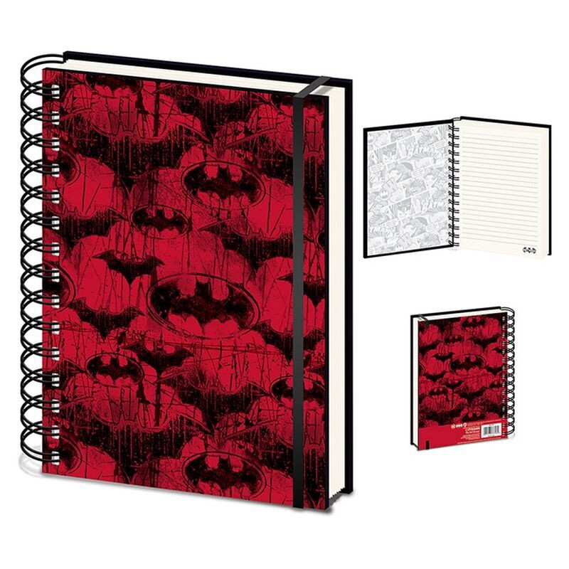 Ensemble carnet et stylo Batman de DC Comics