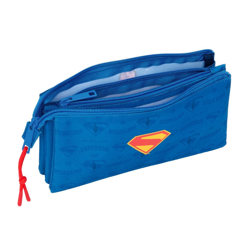 DC Comics Superman Dreifach-Federmäppchen