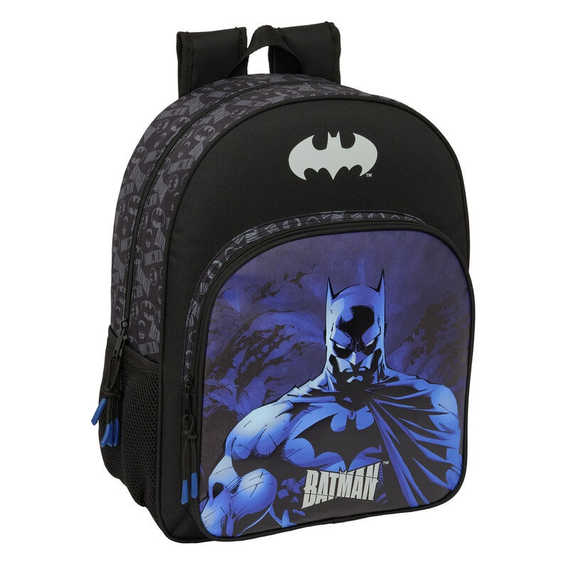 Batman Backpack, 42cm, Trolley Compatible, Ergonomic Straps