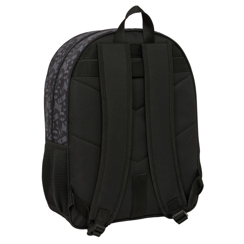 Batman Backpack, 42cm, Trolley Compatible, Ergonomic Straps