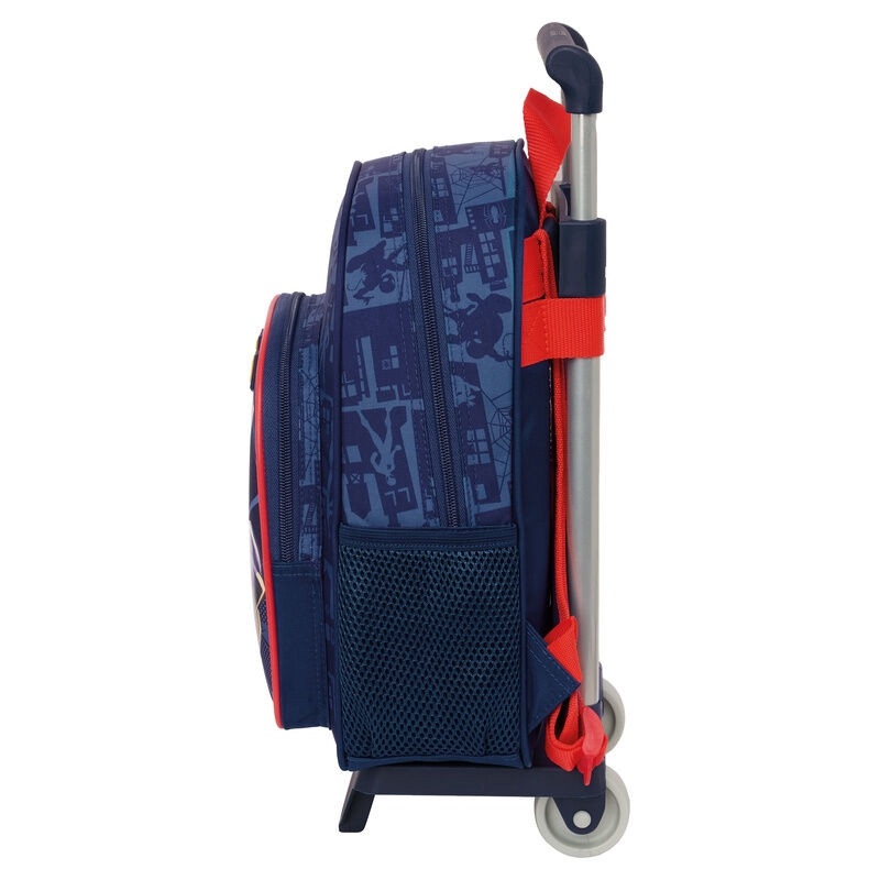 Spiderman Trolley Backpack, 34cm, Ergonomic Straps