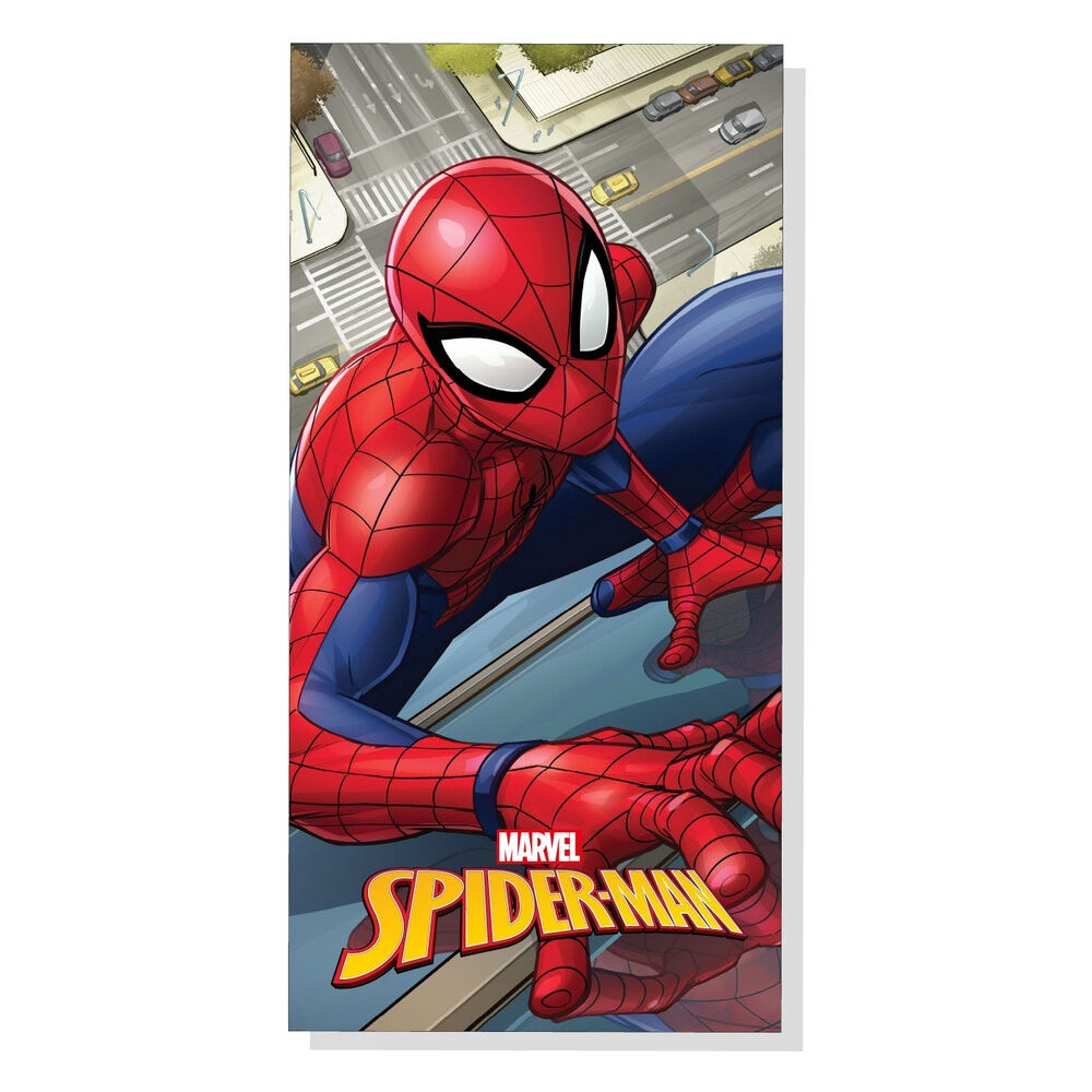 Toalla de playa de microfibra de Spiderman de Marvel