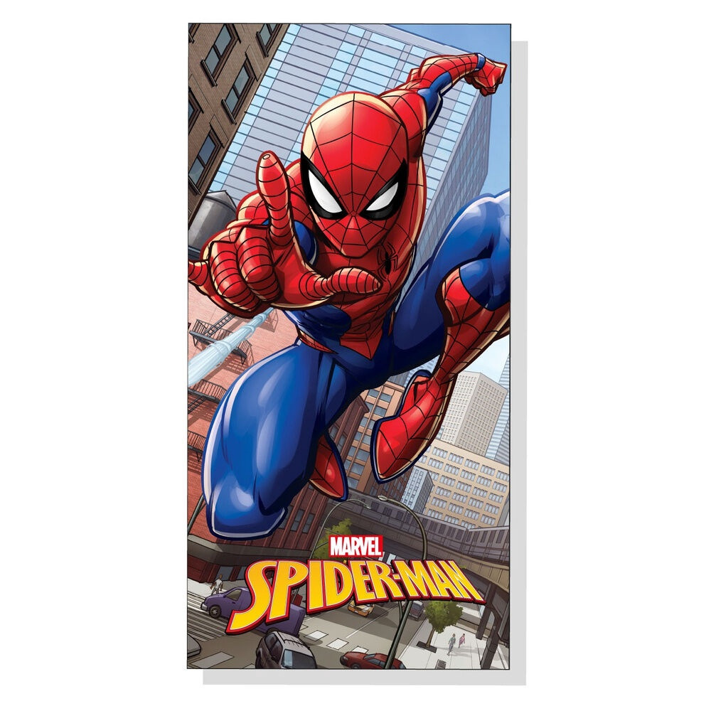 Serviette de plage en microfibre Marvel Spiderman