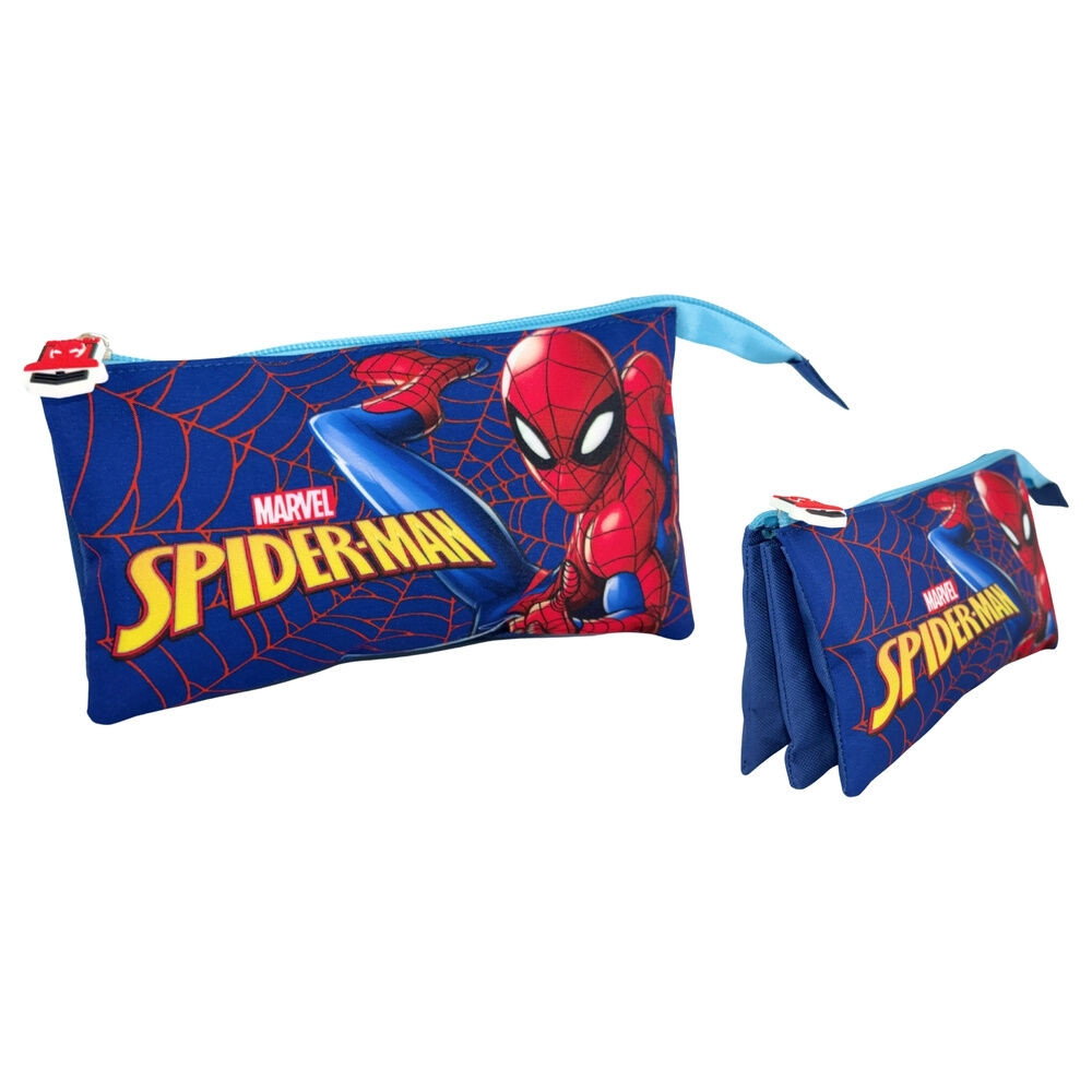 Trousse triple Marvel Spiderman Web