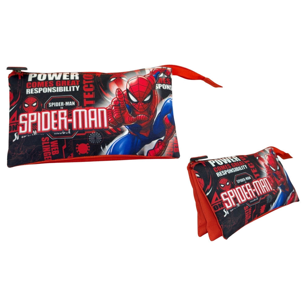 Astuccio triplo Marvel Spiderman Hero