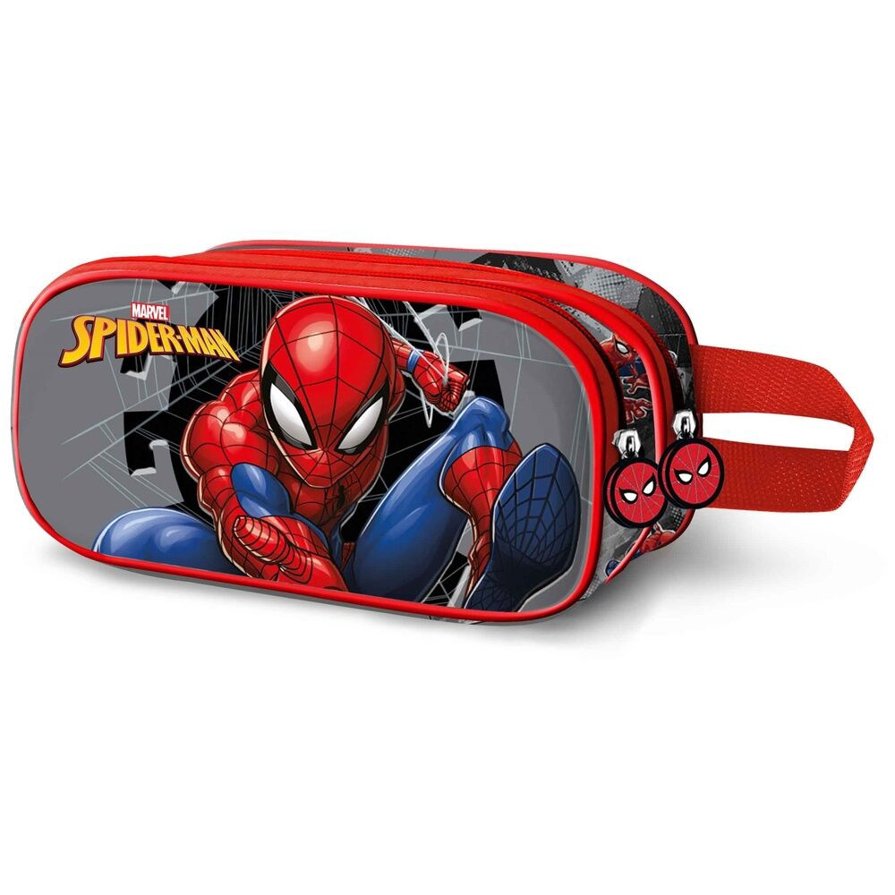 Marvel Spiderman symbool 3D dubbele etui
