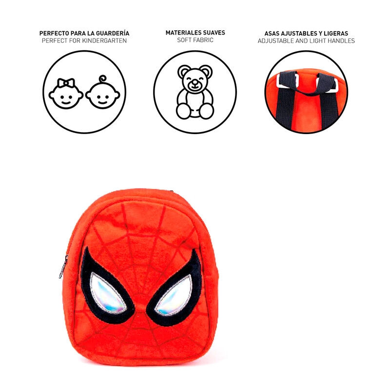 Marvel Spiderman Plüschrucksack 22 cm