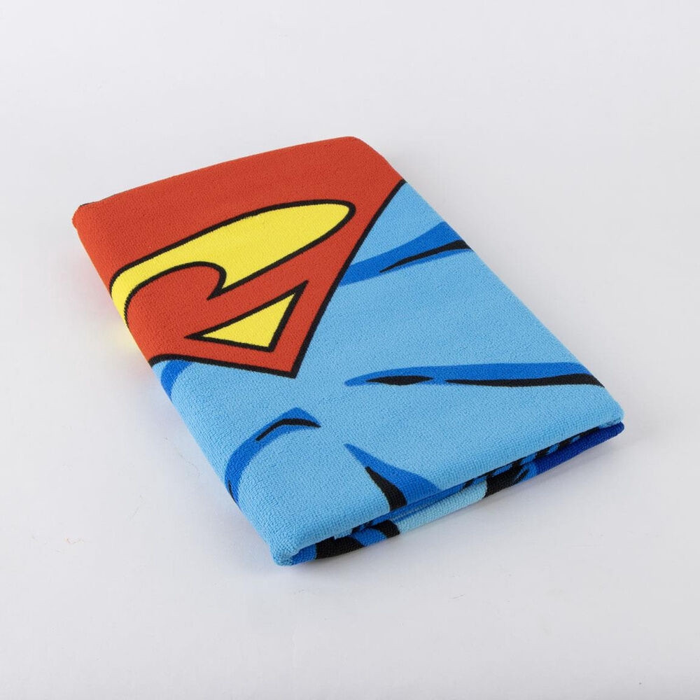 Serviette de plage en microfibre Superman de DC Comics
