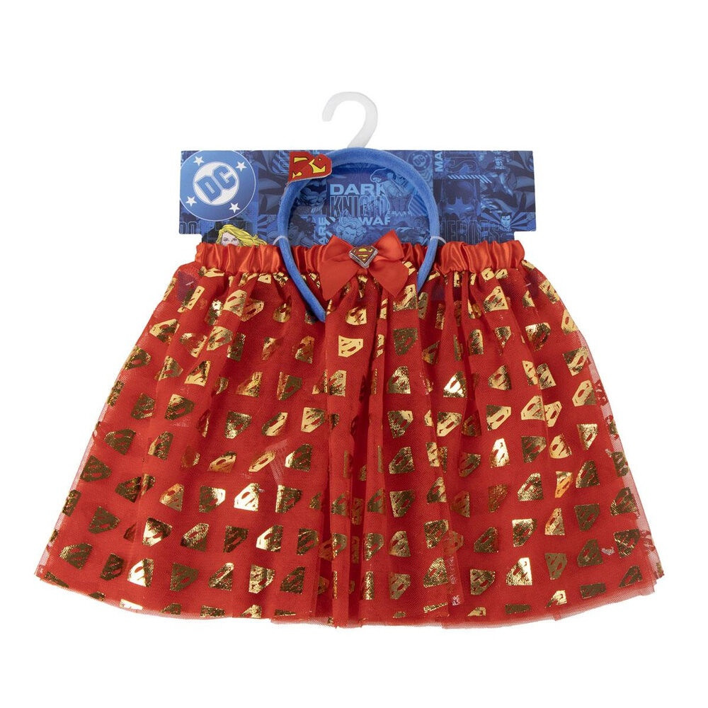Conjunto de tiara e tutu do Superman da DC Comics