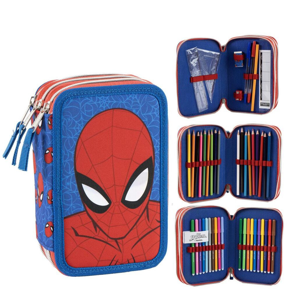 Trousse triple Marvel Spiderman