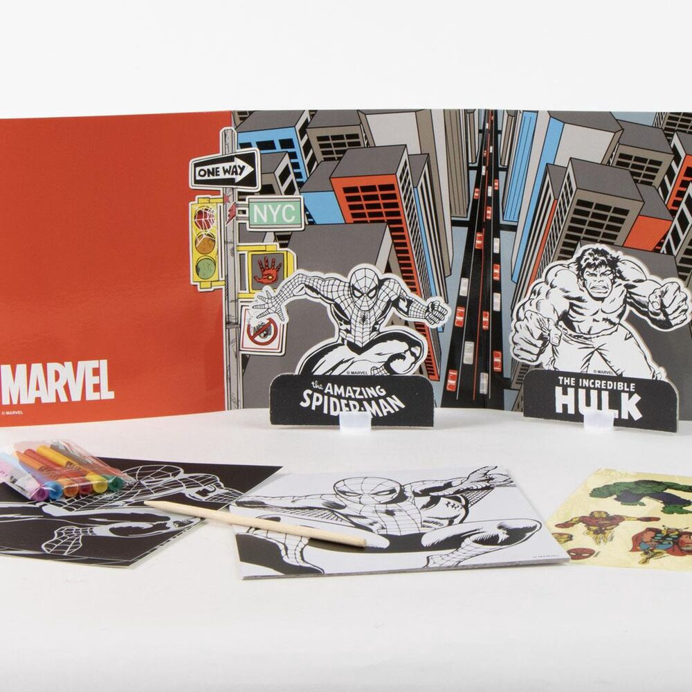 Marvel Spiderman Malrucksack-Set