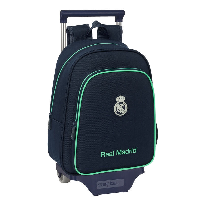 Real Madrid Trolley Backpack, 34cm, Removable, Sturdy