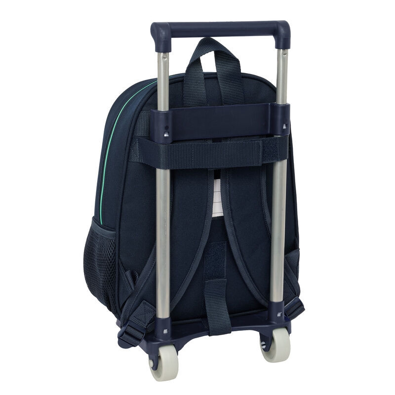 Real Madrid Trolley Backpack, 34cm, Removable, Sturdy