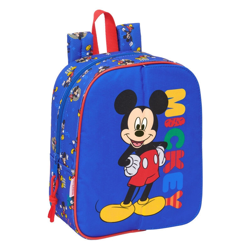Mickey Mouse Kids Backpack, 27cm, Interchangeable Design