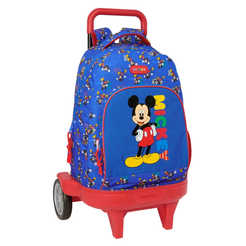 Mickey Mouse Kids Trolley with Removable Backpack 45cm