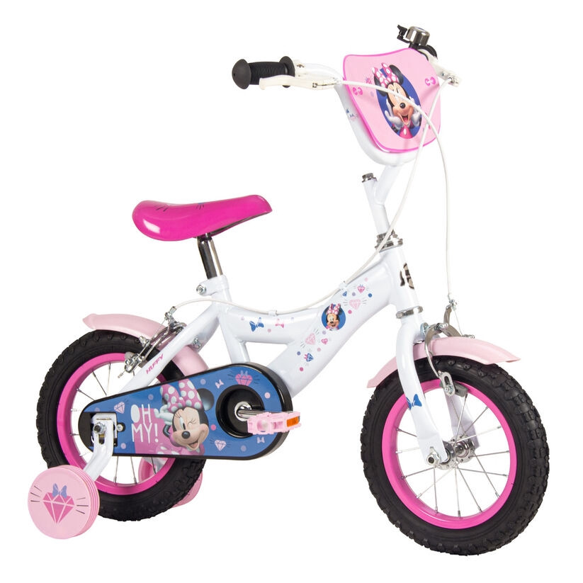 Bicicleta Huffy da Minnie da Disney, 30 cm (12 polegadas)