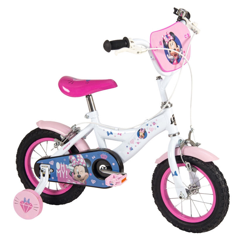 Bicicleta Huffy da Minnie da Disney, 30 cm (12 polegadas)