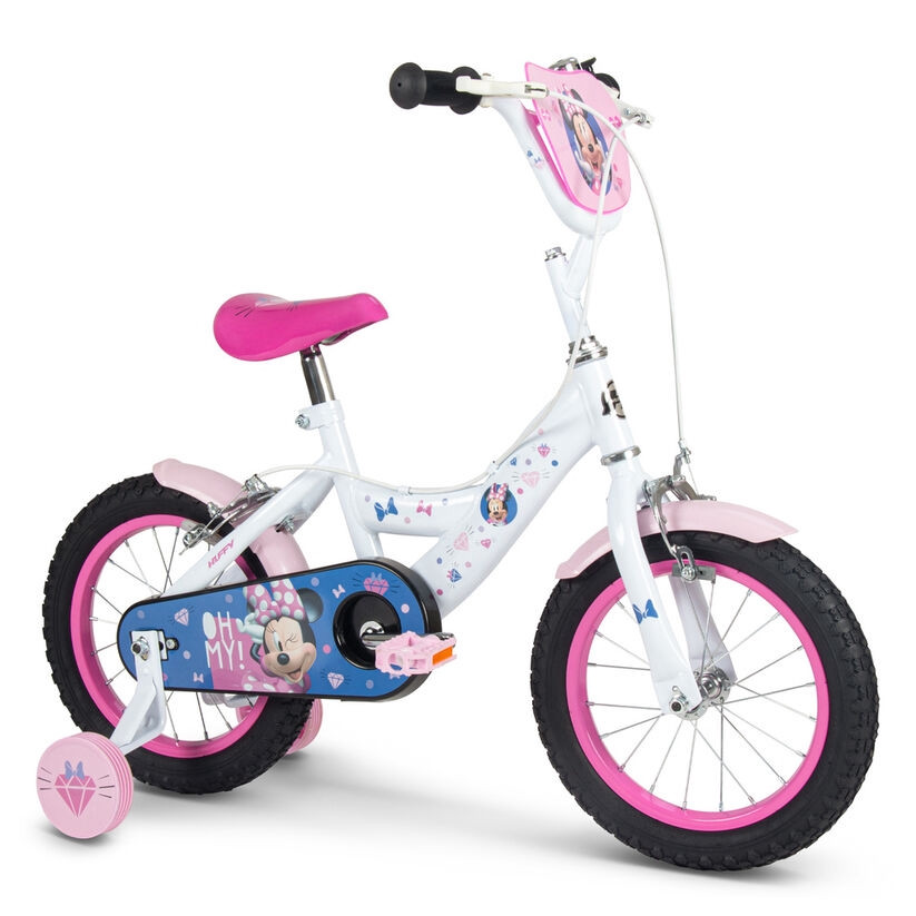 Bicicleta Huffy da Minnie da Disney, 35,5 cm (14 polegadas)