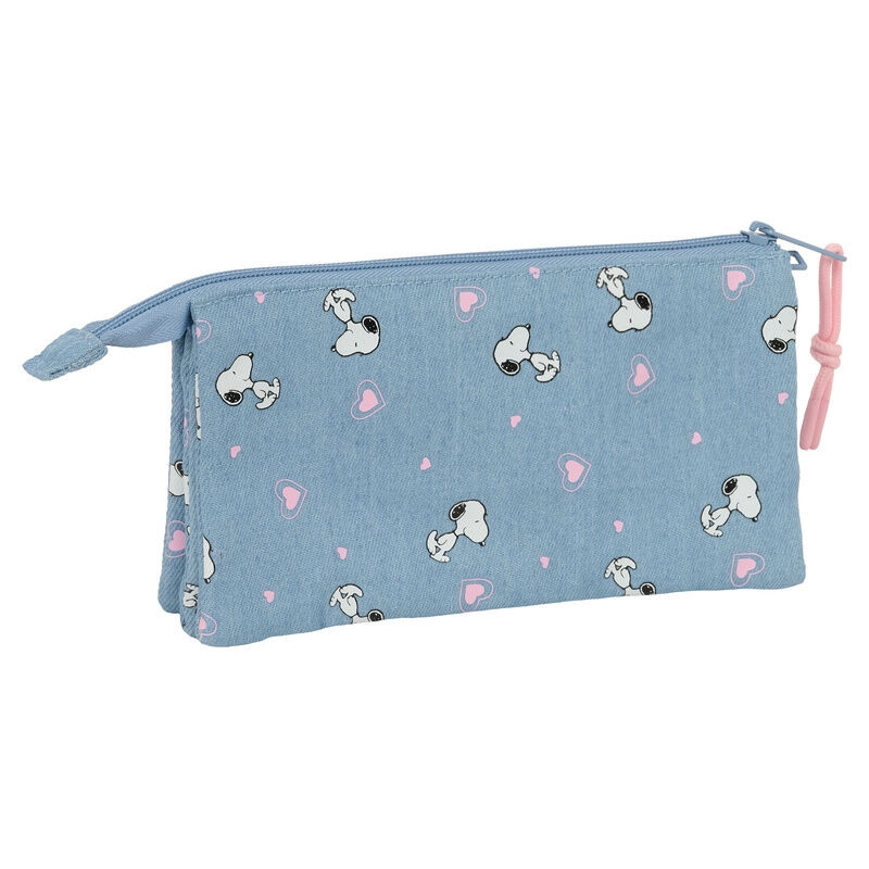 Trousse triple Snoopy Peanuts