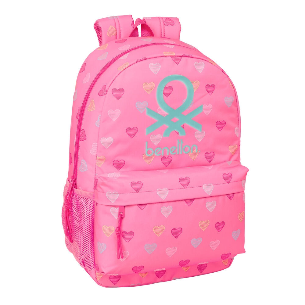 Heart Backpack 46cm with Trolley Adaptability, Pockets