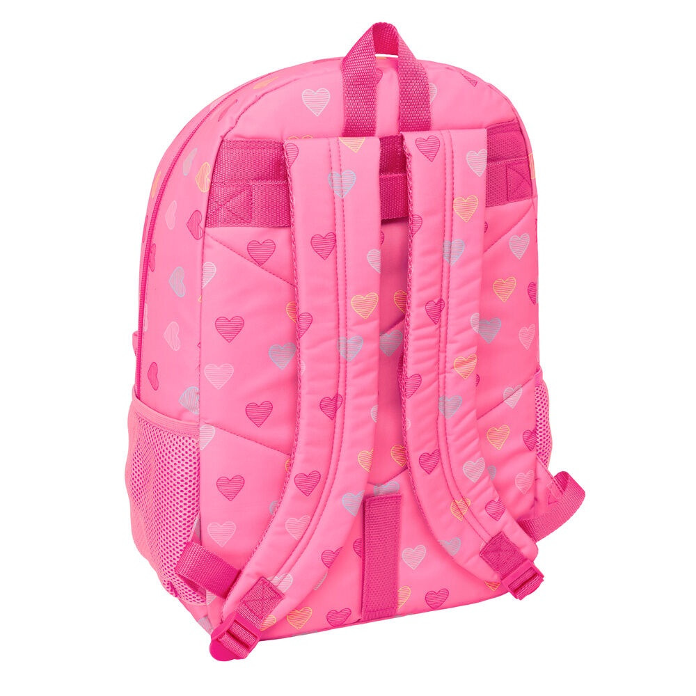 Heart Backpack 46cm with Trolley Adaptability, Pockets