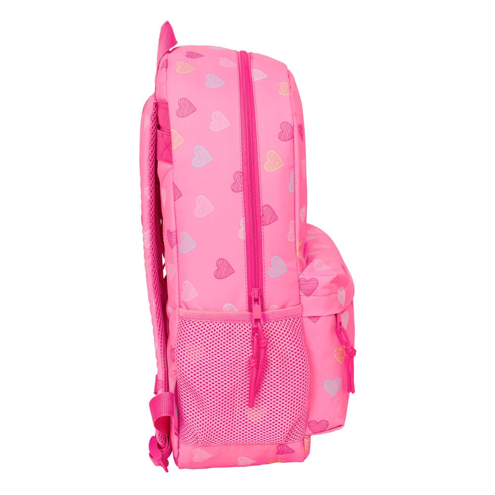 Heart Backpack 46cm with Trolley Adaptability, Pockets