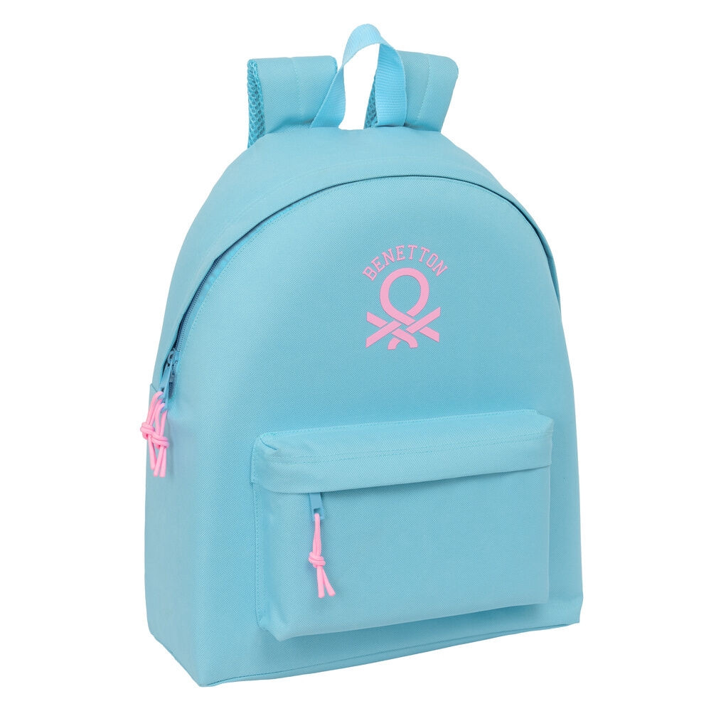Benetton Sky Blue backpack 42cm