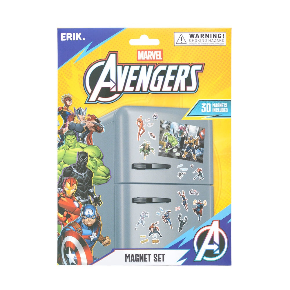 Marvel Avengers Stanzmagnet-Set – 3 Bögen