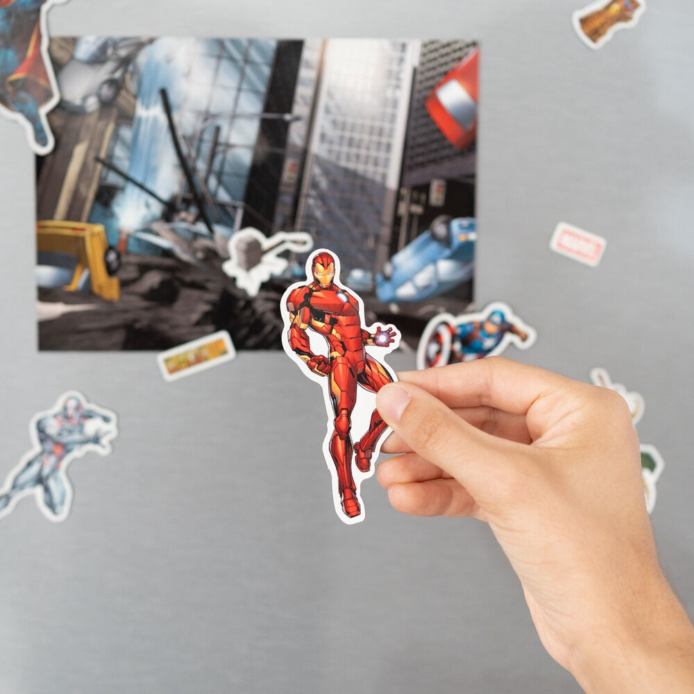 Marvel Avengers Stanzmagnet-Set – 3 Bögen