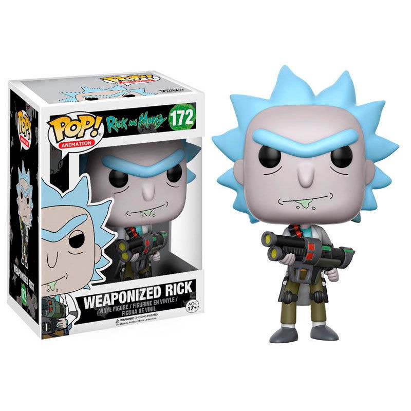 Boneco POP Rick e Morty Rick Armado