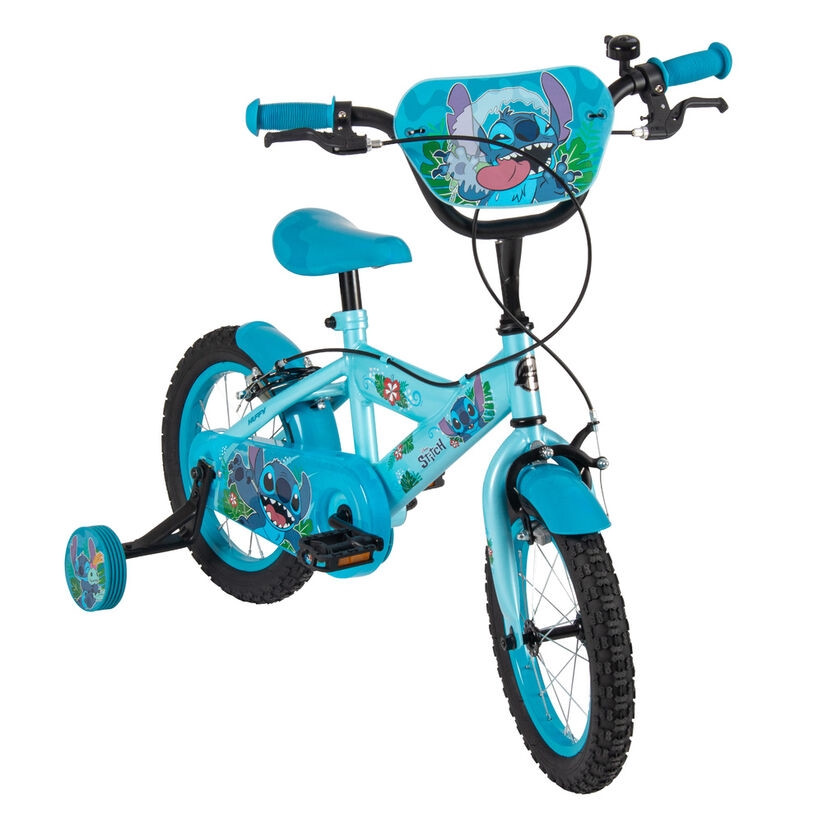 Bicicleta do Stitch da Disney, 35,5 cm (14 polegadas)