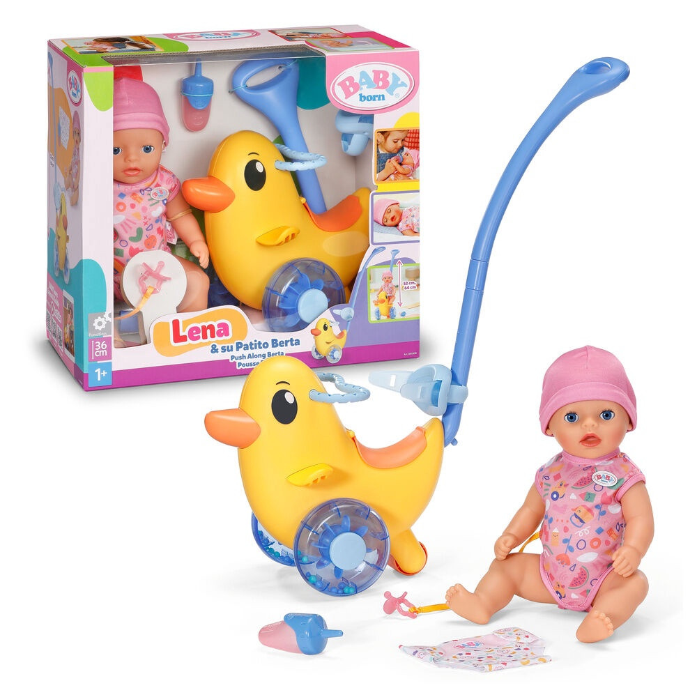 Boneca Bebê de 36cm com Acessórios e 6 Funções Interativas