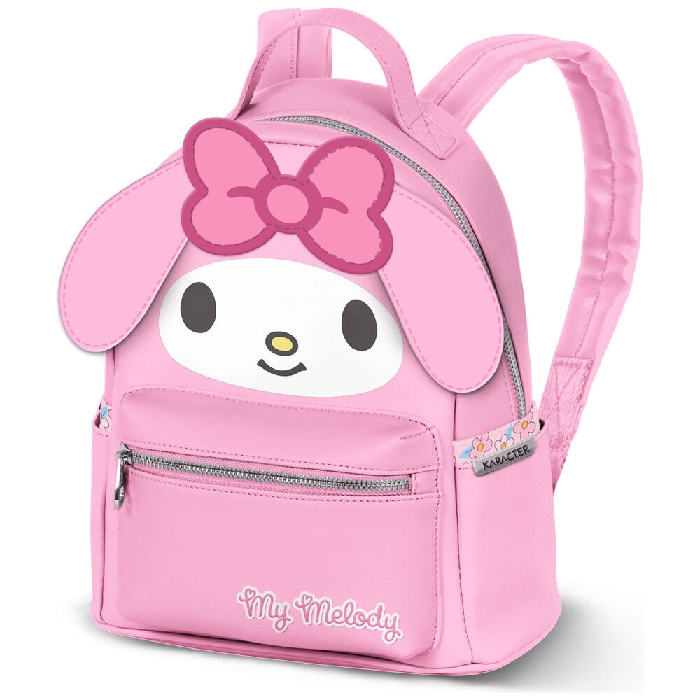 Hello Kitty My Melody Backpack, 29cm, Multiple Pockets