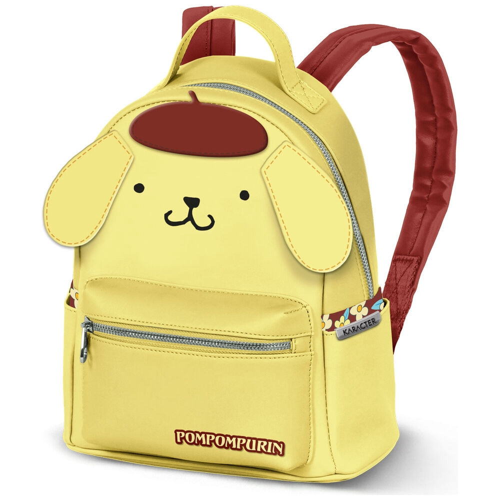 Hello Kitty Pompompurin Backpack, 29cm, Multiple Pockets