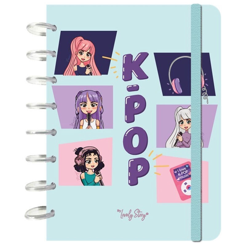 Quaderno A5 K-Pop Mint
