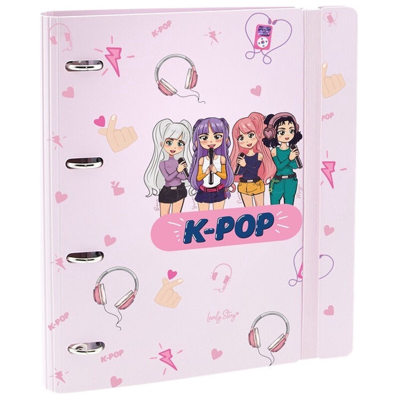 K-Pop Pink Smart-Ordner