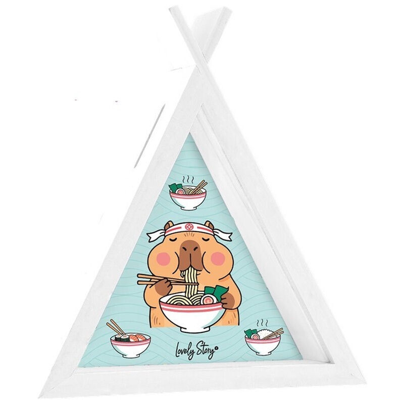 Cofrinho para comida de capivara